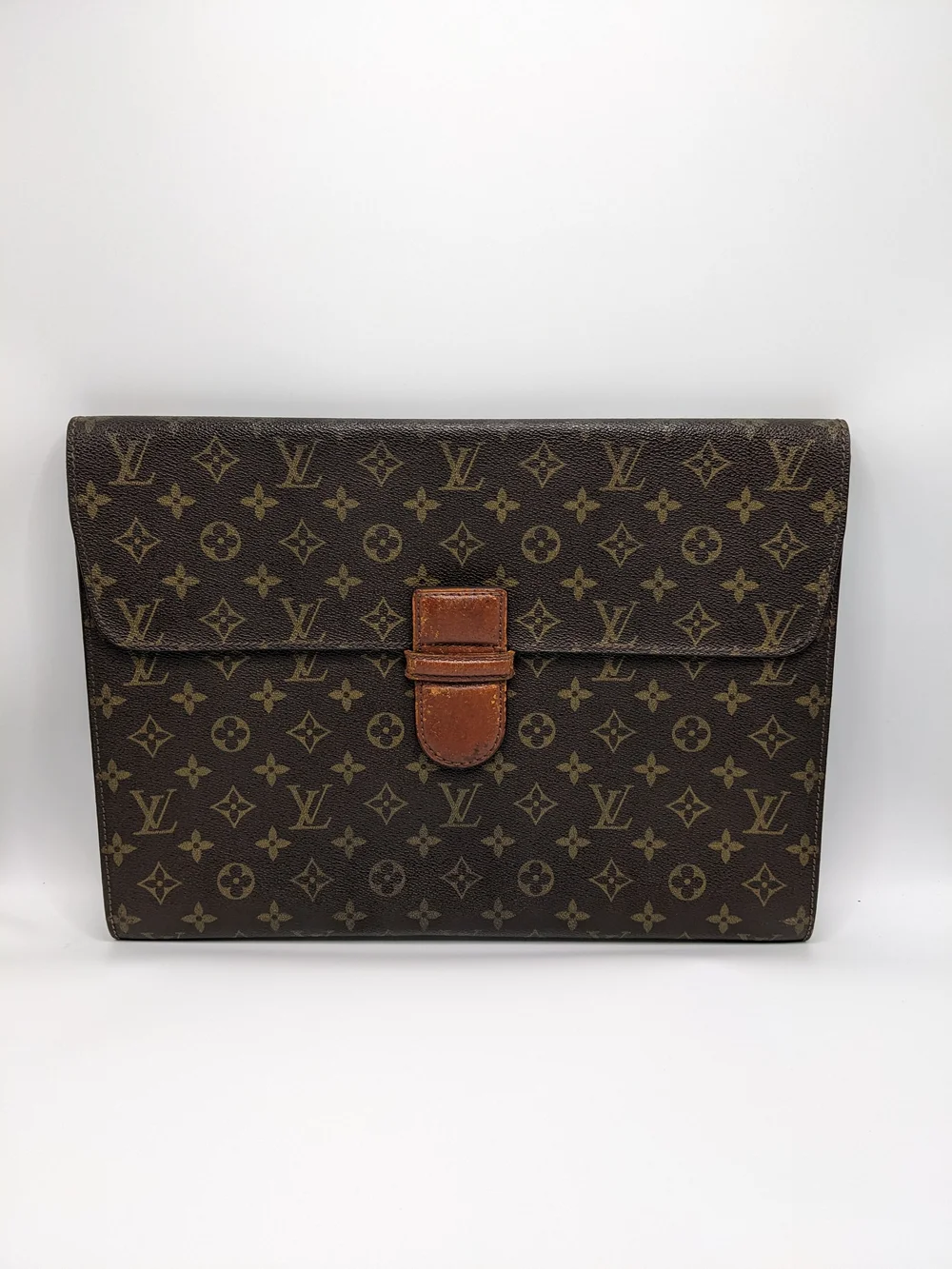 Vintage Louis Vuitton Monogram Document Portfolio / Briefcase